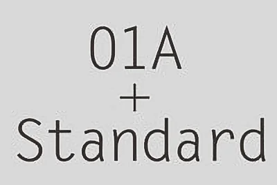 01A+Standard